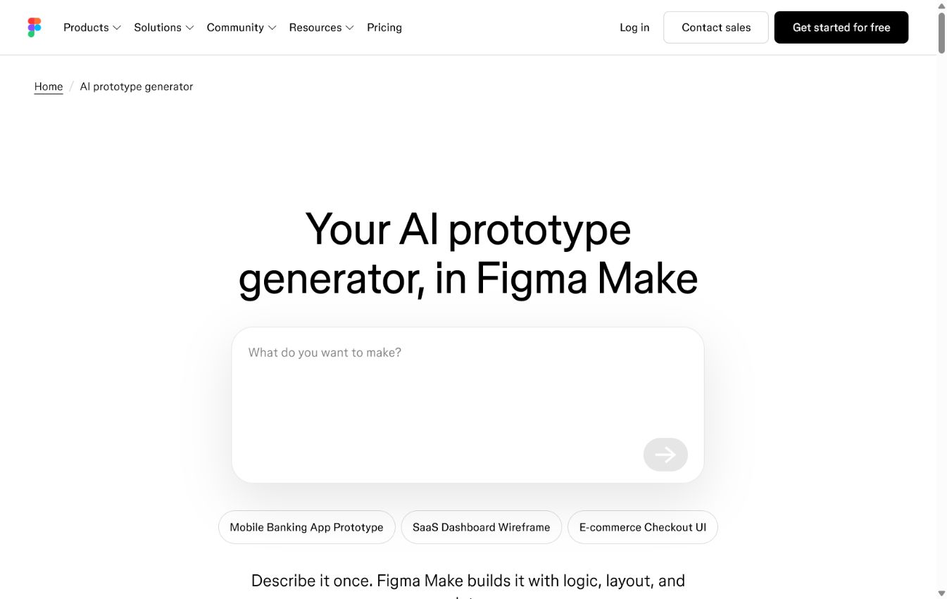 Vorschau von Figma Make