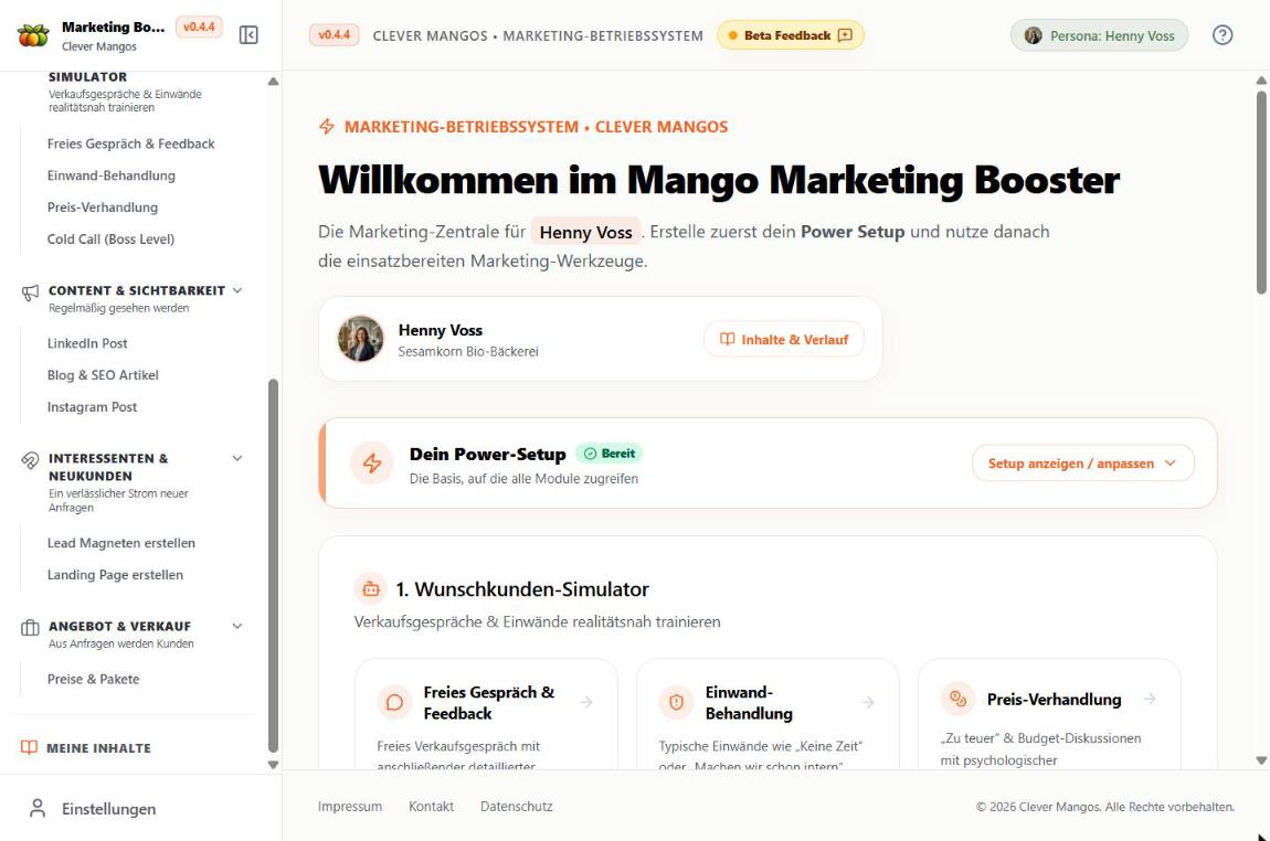 Vorschau von Mango Marketing Booster
