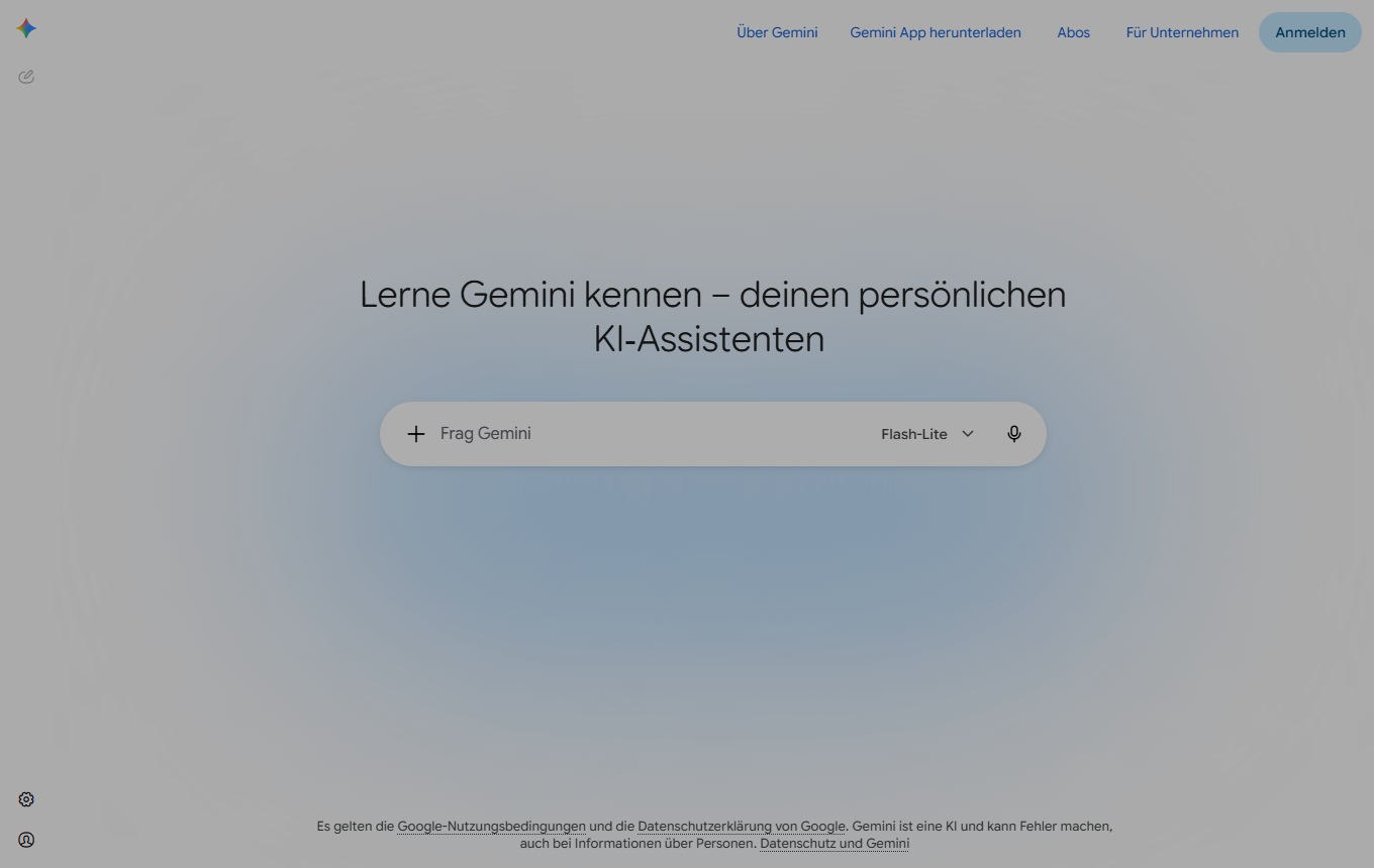 Vorschau von Nano Banana (Gemini Image)